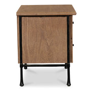 Rene - Accent Nightstand - Light Brown - JaxCo Furniture