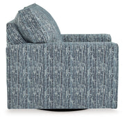Aterburm - Twilight - Swivel Accent Chair - JaxCo Furniture