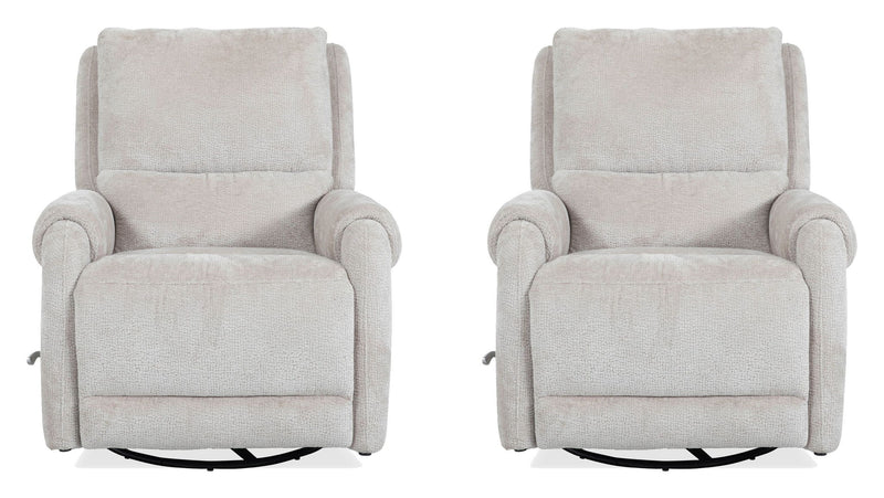 Gentry - Manual Swivel Glider Recliner - JaxCo Furniture