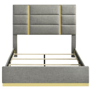 Ines - Fabric Upholstered Panel Bed - JaxCo Furniture