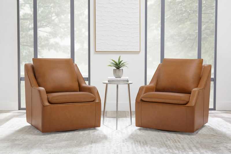 Asher - Swivel Accent Chair - JaxCo Furniture