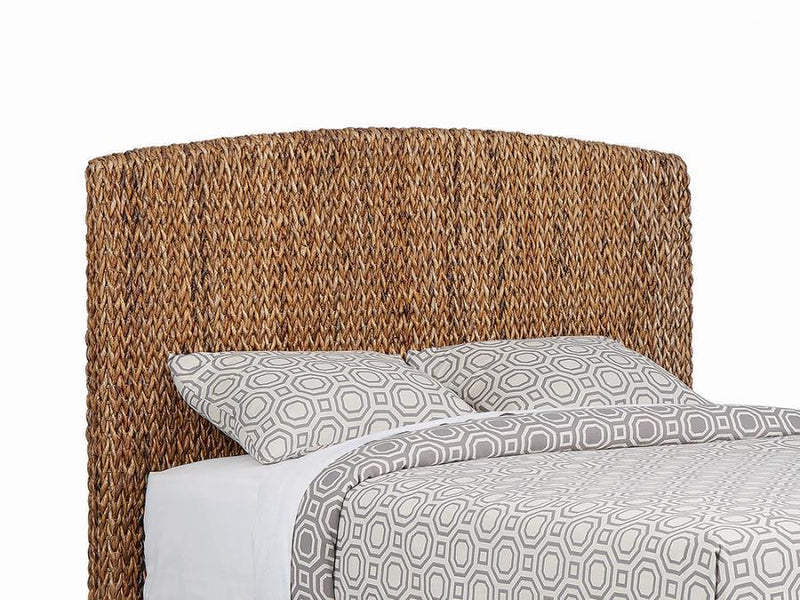 Laughton - Woven Banana Leaf Headboard - JaxCo Furniture
