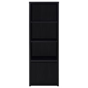 Winfield - 3-Sheld Media Tower Entertainment Pier - Black - JaxCo Furniture
