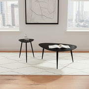 Odessa - Triangular Coffee And End Table Set - JaxCo Furniture