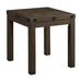 Colorado - Occasional End Table With Usb/Power - Charcoal - JaxCo Furniture