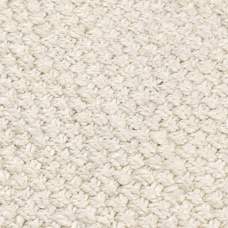 Jute Favorites - 2' x 3' Panama Area Rug - Ivory - JaxCo Furniture