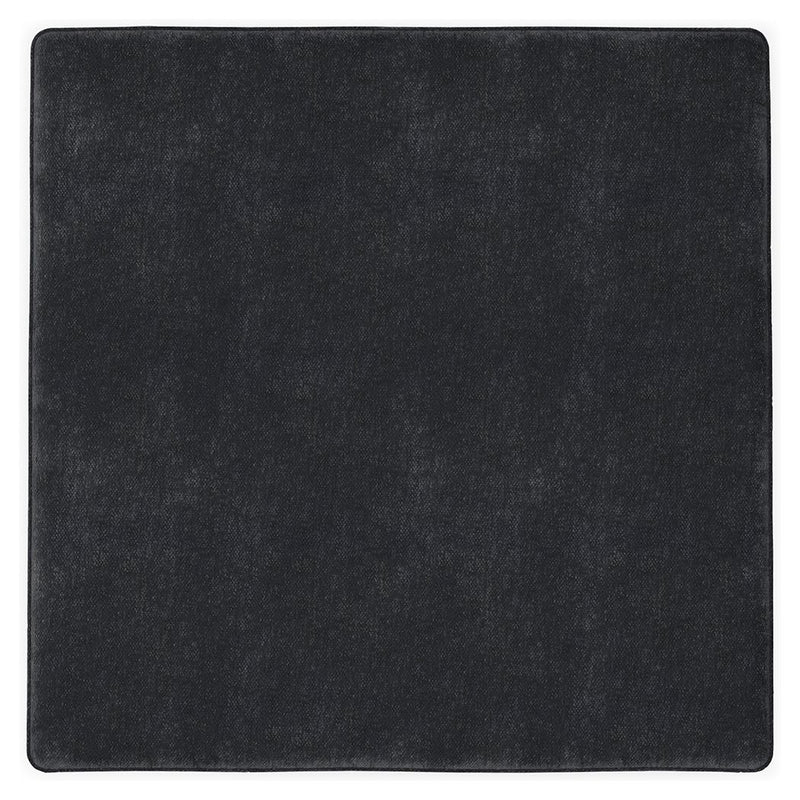 Lavernett - Charcoal - Oversized Accent Ottoman - JaxCo Furniture