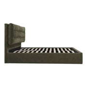 Sebastion - King Storage Bed - Green - JaxCo Furniture