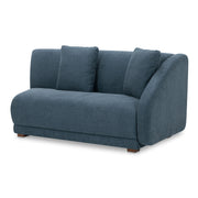 Fraser - Right Arm Facing Sofa - Deep Blue - JaxCo Furniture