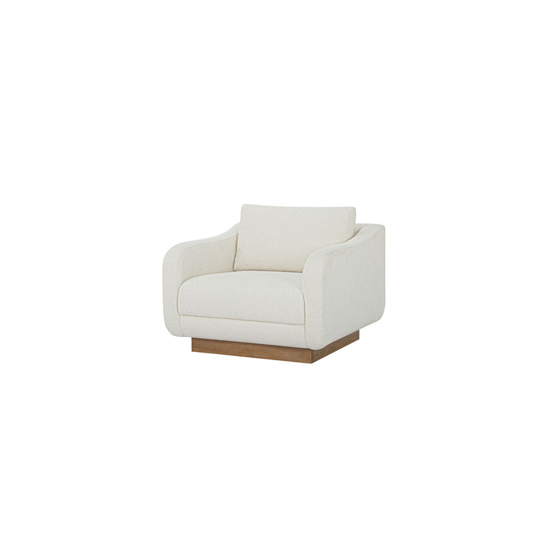 Keane - Accent Chair - White - JaxCo Furniture