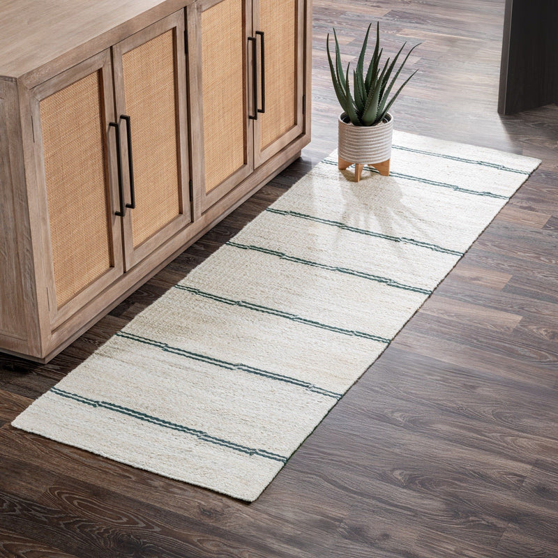 Sunderland - Jute Stripe Rug - JaxCo Furniture