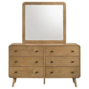 Robyn - 6-Drawer Bedroom Dresser And Mirror - JaxCo Furniture