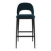 Roger - Barstool - Teal Velvet - JaxCo Furniture