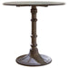 Oswego - Round 30-Inch Bistro Dining Table - Bronze - JaxCo Furniture