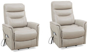 Gemini - Power Lift Recliner With Articulating Headrest (Set of 2) - JaxCo Furniture