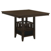 Jaden - 5 Piece Square Counter Height Dining Set - Espresso - JaxCo Furniture