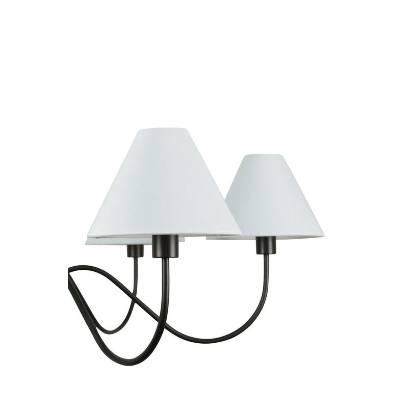 Whitney - Chandelier - Blackened Bronze - JaxCo Furniture