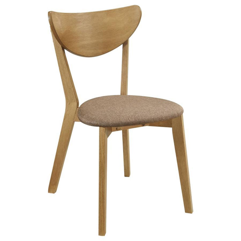 Elowen - Wood Dining Side Chair (Set of 2) - Light Walnut - JaxCo Furniture
