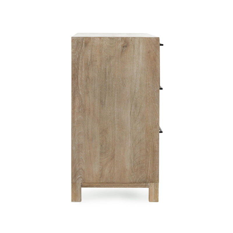 Jensen - 6 Drawer Dresser - Taupe - JaxCo Furniture