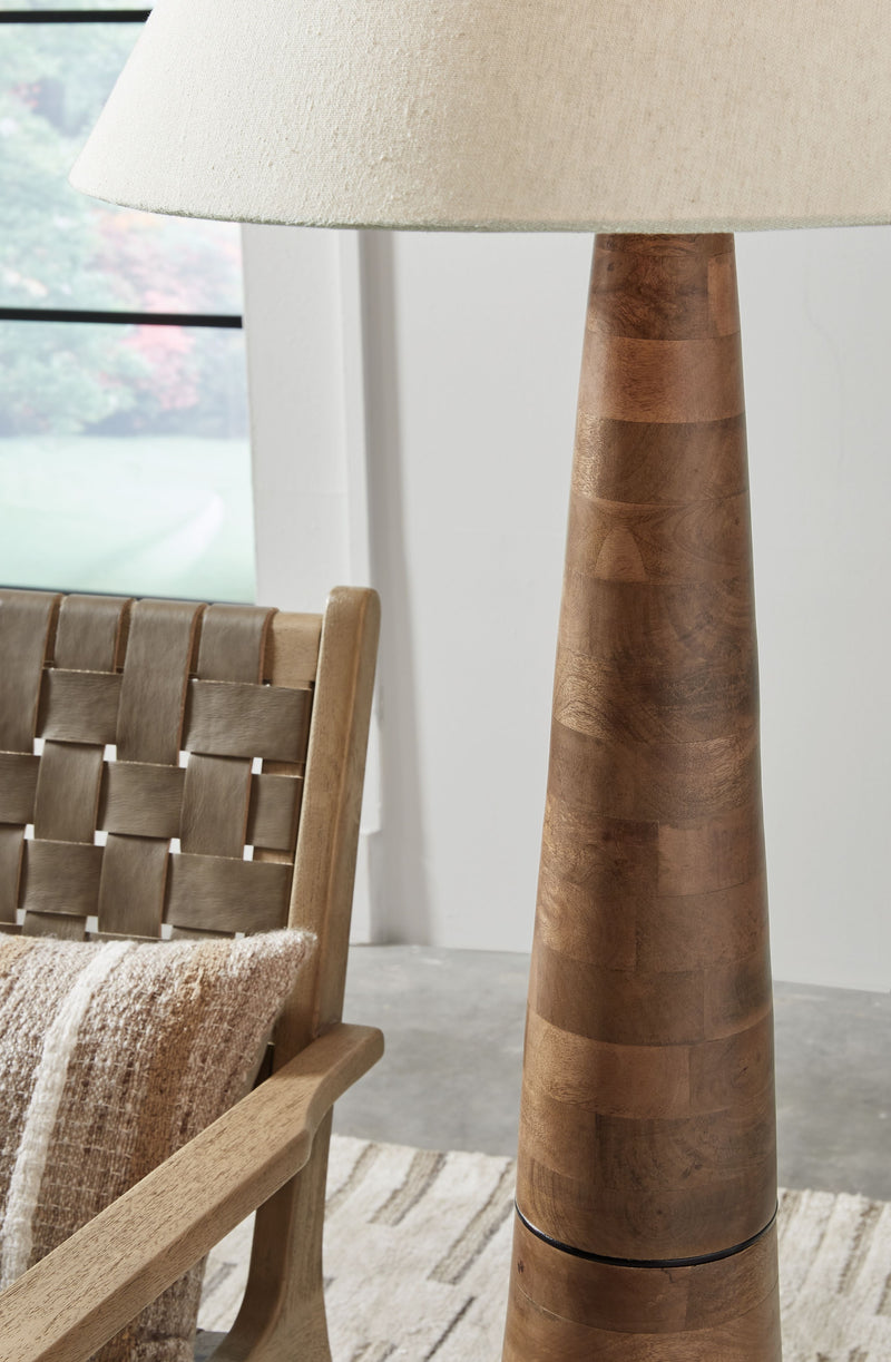 Danset - Wood Lamp - JaxCo Furniture
