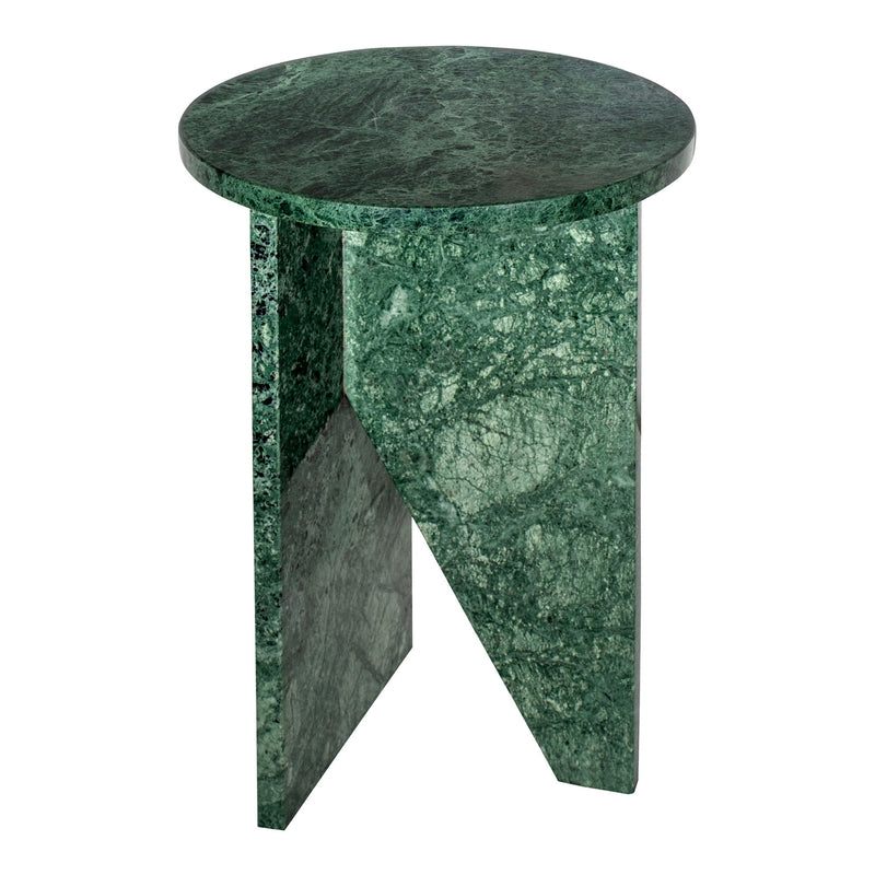Grace - Marble Accent Table - Dark Green - JaxCo Furniture