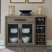 Pure Modern Dining - Multi-Functional Server - Moonstone - JaxCo Furniture