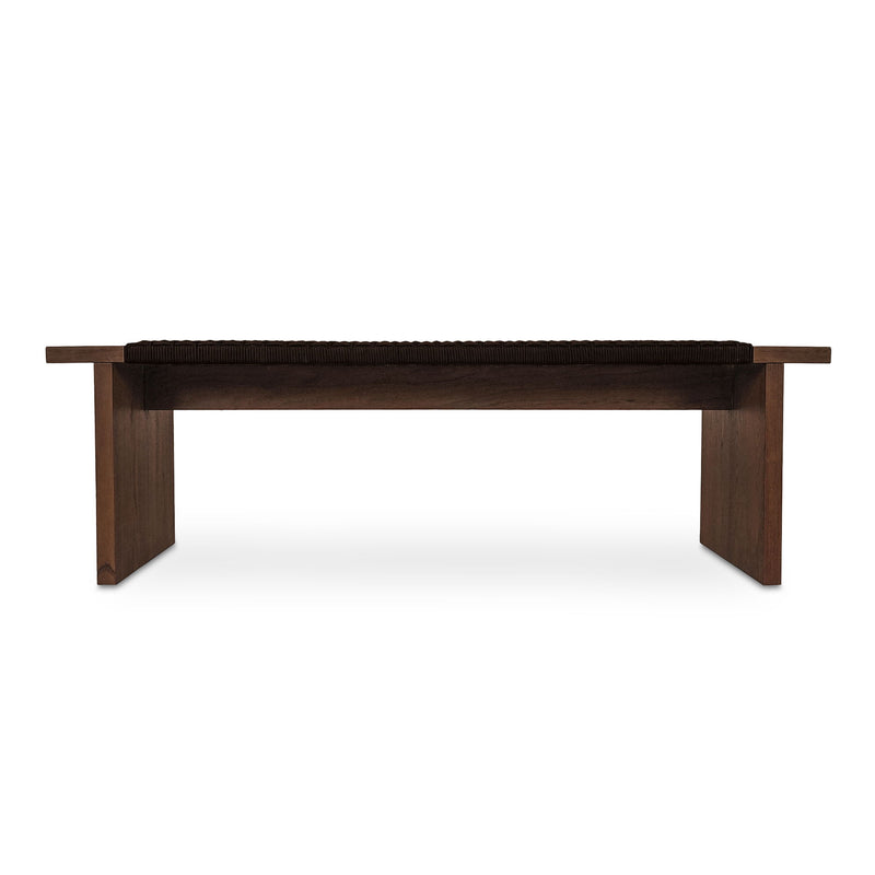 Merritt - Bench - Dark Brown - JaxCo Furniture