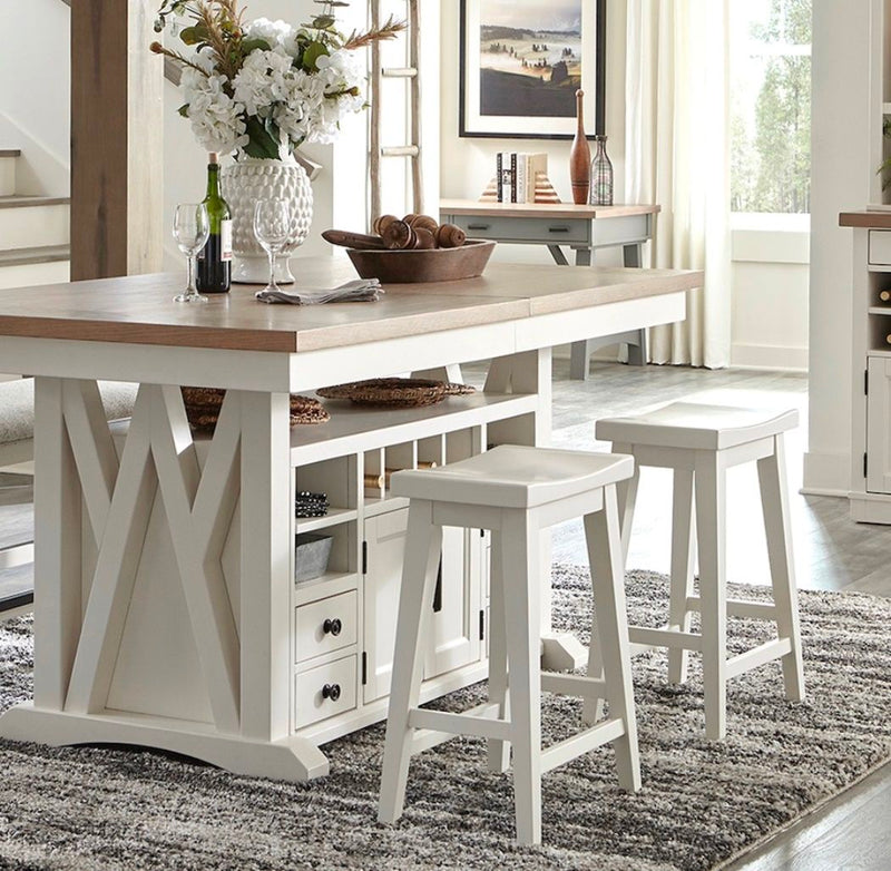 Americana Modern Dining - Counter Stool - Cotton - JaxCo Furniture