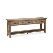 Talladega - Console Table - Natural - JaxCo Furniture