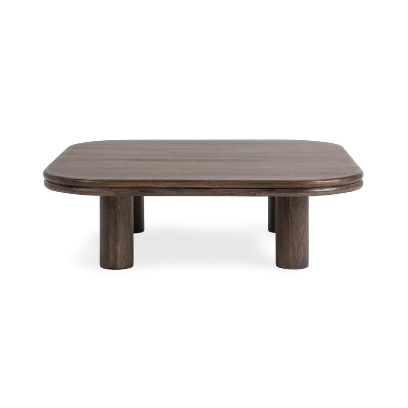 Miranda - Square Coffee Table - Cocoa Brown