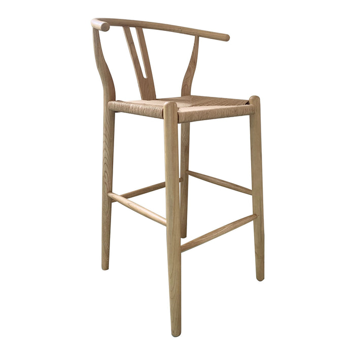 Ventana - Counter Stool - Natural - JaxCo Furniture