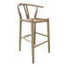 Ventana - Counter Stool - Natural - JaxCo Furniture