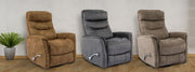 Gemini - Manual Swivel Glider Recliner - JaxCo Furniture