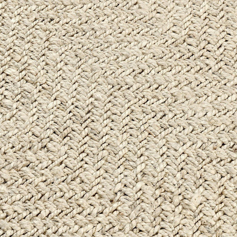 Jute Favorites - Herringbone Rug - JaxCo Furniture