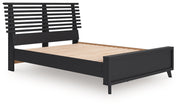 Danziar - Slat Panel Bed - JaxCo Furniture