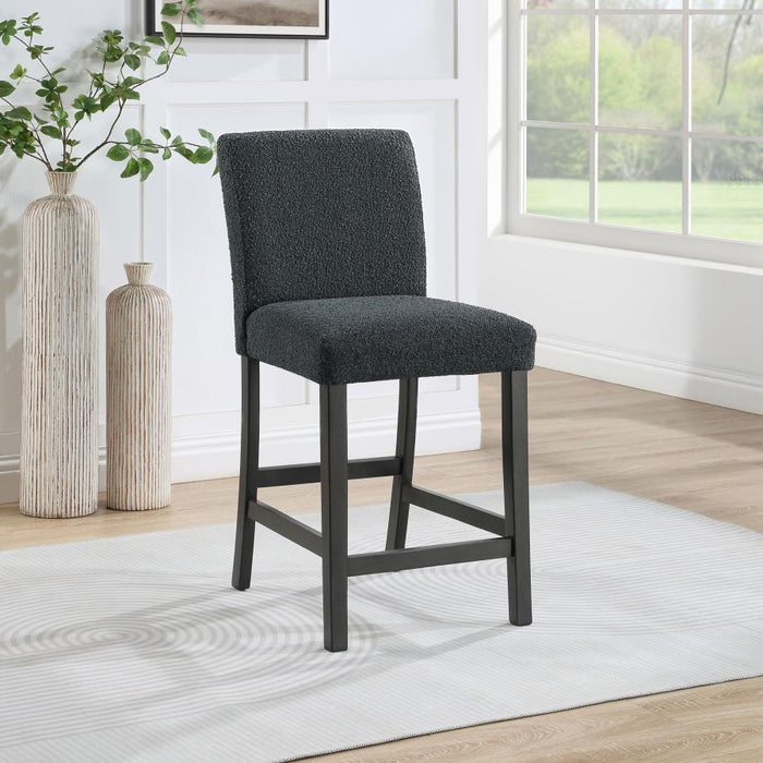 Alba - Boucle Upholstered Counter Height Dining Chair (Set of 2) - JaxCo Furniture