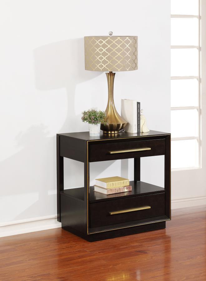 Durango - 2-Drawer Nightstand - JaxCo Furniture