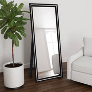 Windrose - Tempered LED Standing Mirror - JaxCo Furniture