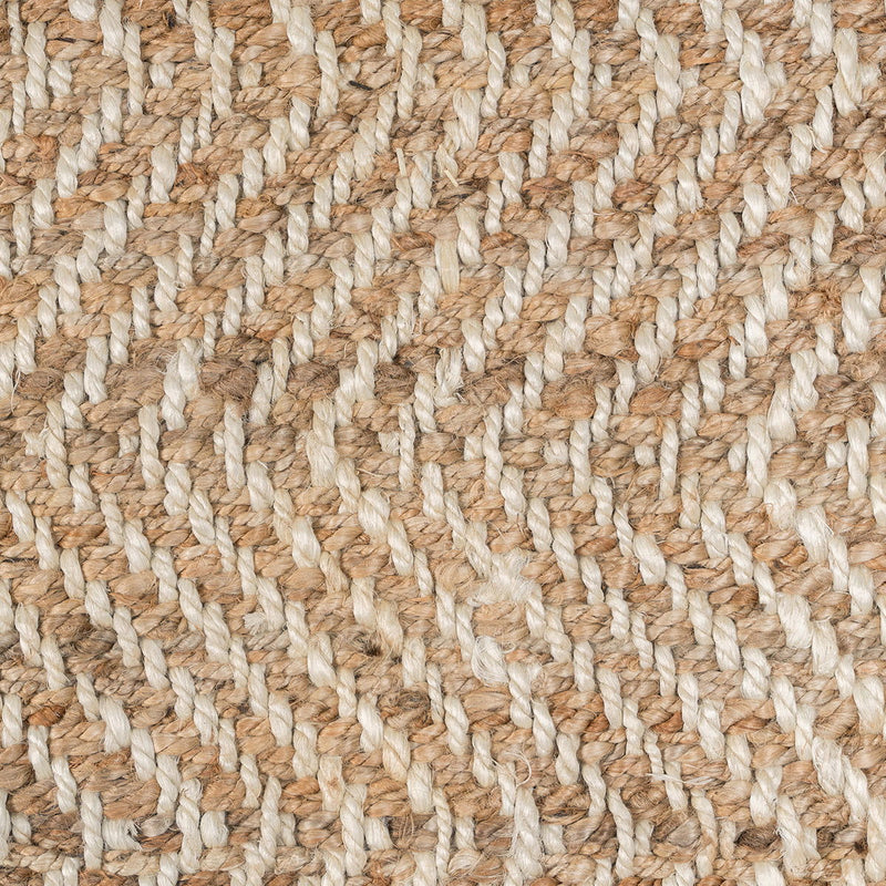 Jute Favorites - Herringbone Rug - JaxCo Furniture