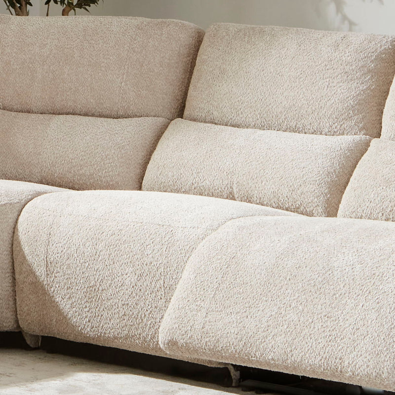 Modesto - Modular Power Reclining Sectional With Power Adjustable Headrests - JaxCo Furniture