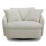 Boomer - Large Swivel Chair with 2 Pillows - JaxCo Furniture