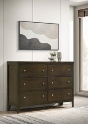 Wilkes - 6-Drawer Dresser - JaxCo Furniture