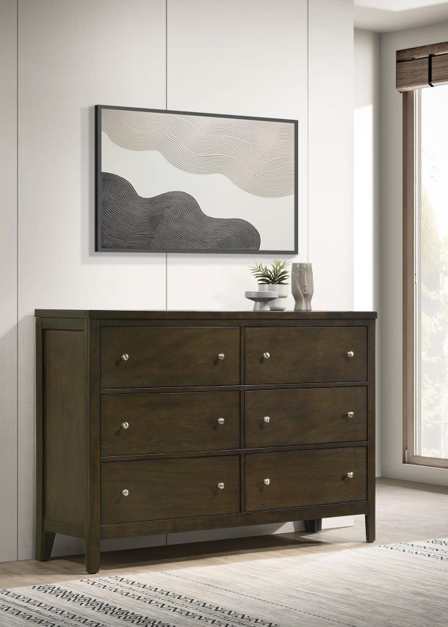 Wilkes - 6-Drawer Dresser - JaxCo Furniture