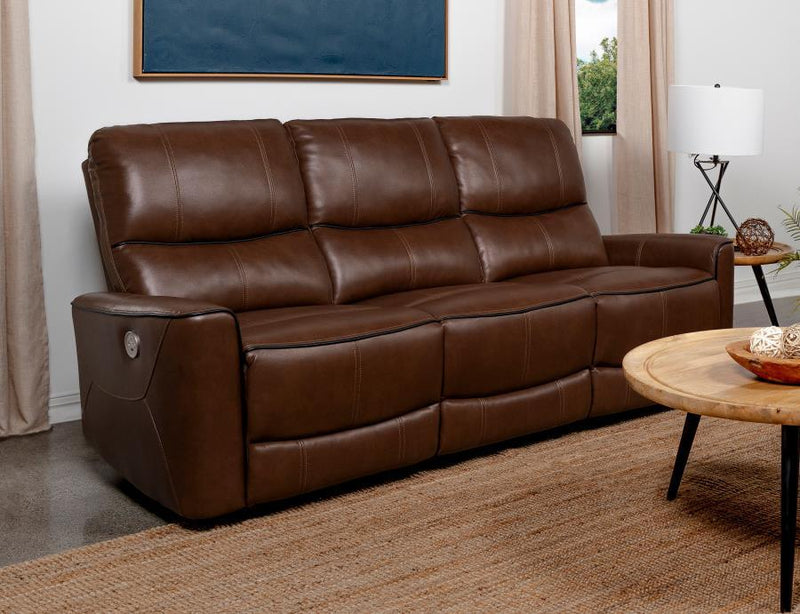 Greenfield - Upholstered Power Reclining Sofa - JaxCo Furniture