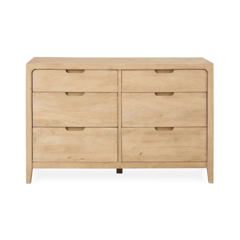 Laguna - 6 Drawer Dresser - Natural Maple