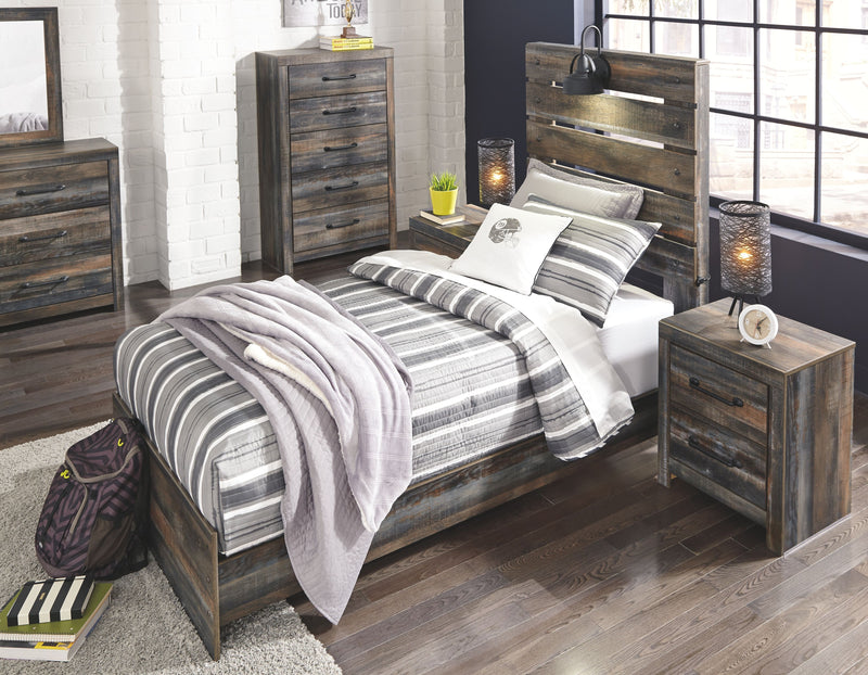 Drystan - Youth Panel Bedroom Set - JaxCo Furniture
