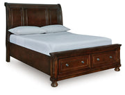 Porter - Sleigh Storage Bed - JaxCo Furniture