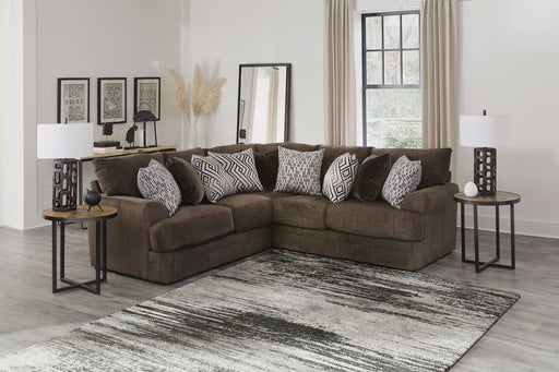 Galaxy - 2 Piece Sectional With 9 Included Accent Pillows - JaxCo Furniture