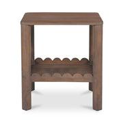 Wiley - Side Table - Vintage Brown - JaxCo Furniture