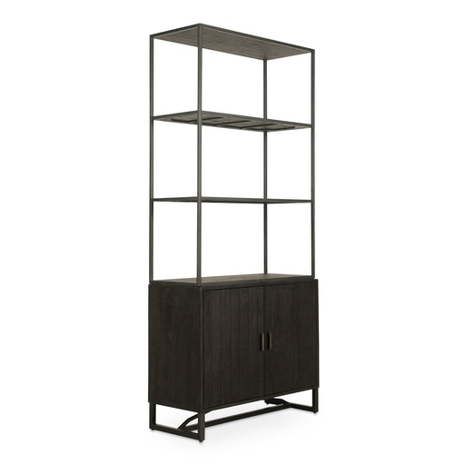 Sierra - Bookshelf - Black - JaxCo Furniture